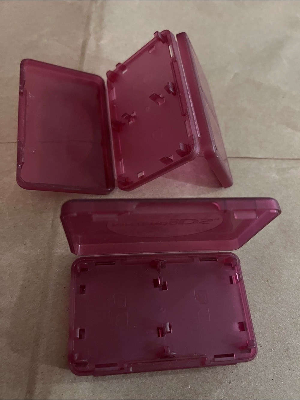 Nintendo DS Game Cases - set of 2